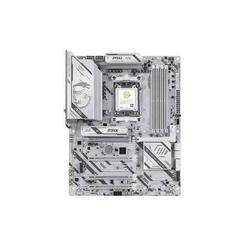 Материнская плата MSI MAG B850 GAMING PLUS MAX WIFI AM5 B850 4xDDR5 4xSATA RAID 3xM.2 1xDP 2xUSBType-C 4xUSB2.0 2xUSBType-A 4xPCI-Ex16 ATX Белая