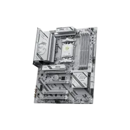 Материнская плата MSI MAG B850 GAMING PLUS MAX WIFI AM5 B850 4xDDR5 4xSATA RAID 3xM.2 1xDP 2xUSBType-C 4xUSB2.0 2xUSBType-A 4xPCI-Ex16 ATX Белая