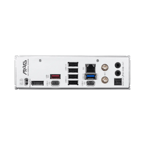 Материнская плата MSI MAG B850 GAMING PLUS MAX WIFI AM5 B850 4xDDR5 4xSATA RAID 3xM.2 1xDP 2xUSBType-C 4xUSB2.0 2xUSBType-A 4xPCI-Ex16 ATX Белая