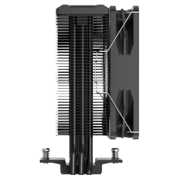 Вентилятор для процессора PCCooler PALADIN EX300S RGB TDP 180W 115X/1200/1700/1851/AM4/AM5 Черный