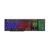 Клавиатура, XG, XK-200UB, USB, Кол-во стандартных клавиш 104, Размер: 439.2 x 141.5 x 25.5 мм., Длина кабеля 1,45 метра, Анг/Рус/Каз, Чёрная