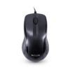Компьютерная мышь, Delux, DLM-388OUB, 3D, Оптическая, 800dpi, USB, Длина кабеля 1,6 метра, Размер: 115,5*39,1*65,3мм., Чёрный