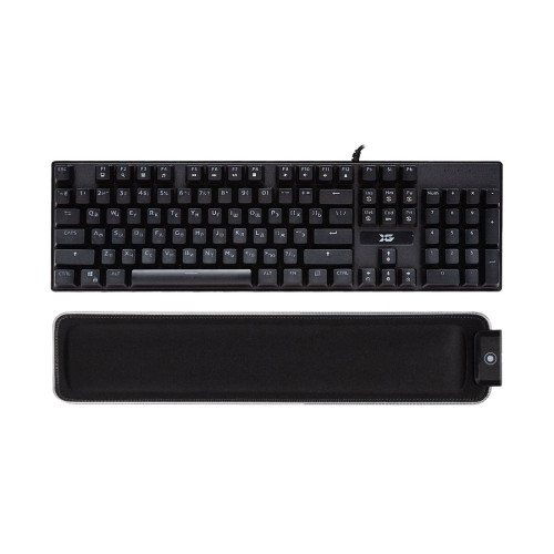 Клавиатура, XG, Dark Shadow, Игровая, USB, Кол-во стандартных клавиш 104, RGB, Длина кабеля 1,5 метра, Защита от случайного пролива воды/кофе, Анг/Рус/Каз, Чёрный