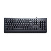 Клавиатура, Delux, DLK-6010UB, USB, Кол-во стандартных клавиш 104, Размер: 449,9*161,84*24,9 мм., Длина кабеля 1,4 метра, Анг/Рус/Каз, Защита от случайного пролива воды/кофе, Чёрный