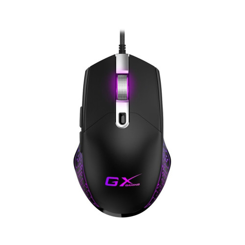 Компьютерная мышь, Genius, Scorpion M705, RGB, Игровая, Оптическая 800-7200dpi, Проводная 1,8м, USB, Черная