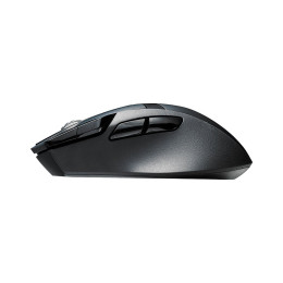 Компьютерная мышь, Rapoo, VT350S, Игровая, Оптическая, Беспроводная, 16000 dpi, LED подсветка, Чёрный