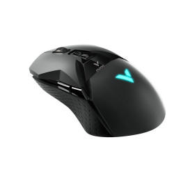 Компьютерная мышь, Rapoo, VT950 Pro, Игровая, Оптическая, Комбинированная, USB/Беспроводная, Встроенный аккумулятор, 2.4GHz, 16000dpi, LED подсветка, Тканевая оплетка кабеля, Черный