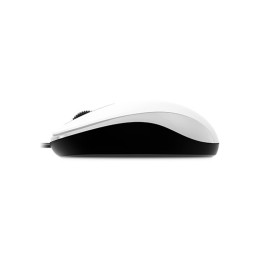 Компьютерная мышь, Genius, DX-110, Оптическая, 1000dpi, USB, Длина кабеля 1,5 метра, Белая