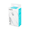 Компьютерная мышь, Rapoo, M-10 Plus, 3D, Оптическая, 1000dpi, Беспроводной 2.4 ГГц, Нано-ресивер, Эффективная дистанция 10 м., Батарейки в комплекте, Белый