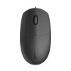 Компьютерная мышь, Rapoo, N100, Оптическая, 1000dpi, USB, Длина кабеля 1,5 метра, Чёрный