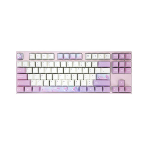 Клавиатура, Varmilo, Dreams on Board VEM108, A36A030A9A3A06A028, Varmilo EC V2 Sakura, 108 клавиш, Механическая, Подсветка - Белая, Hot-Swap - Нет, Проводная, Type-C, 503*209*63мм, Англ/Рус, Розовый