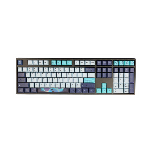 Клавиатура, Varmilo, Aurora VEA108, A26A060D3A3A06A048, Cherry MX Brown, 108 клавиш, Механическая, Подсветка - Белая, Hot Swap - Нет, Проводная, Type C, 358*134*35мм, Англ/Рус, Черный