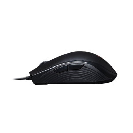 Компьютерная мышь, HyperX, 4P4F8AA, HX-MC004B, Pulsefire Core Gaming, Игровая, Оптическая 3200dpi, 7 кнопок, RGB, Проводная, USB, Чёрная