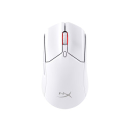 Компьютерная мышь, HyperX, 6N0A9AA, Pulsefire Haste 2 Wireless, Игровая, Оптическая 26000dpi, 650 IPS, 6 кнопок, Беспроводная, USB, Белый