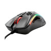 Компьютерная мышь, Glorious, Model D, GD-BLACK, Игровая, Оптическая, Проводная, Pixart PMW-3360 Sensor, 12000 DPI, 250+ IPS, 50G, 1000 Hz, RGB, 6 кнопок, Длина провода 2м, Матовый черный