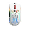 Компьютерная мышь, Glorious, Model D-, GLO-MS-DM-MW, Игровая, Оптическая, Проводная, Pixart PMW-3360 Sensor, 12000 DPI, 250+ IPS, 50G, 1000 Hz, RGB, 6 кнопок, Длина провода 2м, Матовый белый
