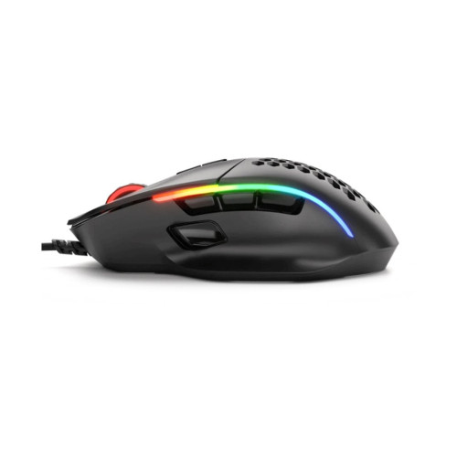 Компьютерная мышь, Glorious, Model I, GLO-MS-I-MB, Игровая, Оптическая, Проводная, Glorious BAMF Sensor, 19000 DPI, 400 IPS, 50G, 1000 Hz, RGB, 9 кнопок, Длина провода 2м, Черный