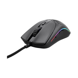 Компьютерная мышь, Glorious, Model O 2, GLO-MS-OV2-MB, Игровая, Оптическая, Проводная, Glorious BAMF 2.0 Sensor, 26000 DPI, 650 IPS, 50G, 1000 Hz, RGB, 6 кнопок, Длина провода 2м, Матовый черный