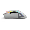Компьютерная мышь, Glorious, Model D- Wireless, GLO-MS-DMW-MW, Игровая, Оптическая, Беспроводная, Glorious BAMF Sensor, 19000 DPI, 400 IPS, 50G, 1000 Hz, RGB, 6 кнопок, Длина провода 2м, Матовый белый