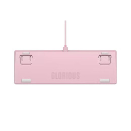 Клавиатура, Glorious, GMMK2 Compact, GLO-GMMK2-65-FOX-P, Игровая, Механические переключатели, Glorious Fox Linear Switches, RGB подсветка, Розовый