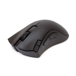 Компьютерная мышь, Razer, DeathAdder V2 X HyperSpeed, RZ01-04130100-R3G1, Игровая, Оптическая, 14000 DPI, 450 IPS, 7 Кнопок, Беспроводная, 2.4 ГГц / Bluetooth, 103 г, Черный