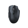 Компьютерная мышь, Razer, Naga V2 HyperSpeed, RZ01-03600100-R3G1, Игровая для MOBA и MMO игр, Оптическая 16000dpi (сенсор 5G), 3 сменные боковые панели с конфигурациями на 2, 6 и 12 кнопок(19 + 1) программируемые кнопки (с 12-кнопочной панелью), Подсветка
