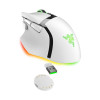 Компьютерная мышь, Razer, Basilisk V3 Pro, RZ01-04620200-R3G1, Игровая для FPS игр, Оптическая 26 000dpi (сенсор 5G), 8 кнопок, Прорезиненные боковые вставки, Подсветка Chroma настраиваемая 16.8 млн цветов, Белый