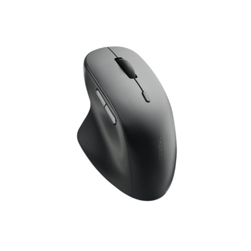 Компьютерная мышь, Rapoo, M50 Plus Silent, 3D, Оптическая, 1000dpi, Беспроводной 2.4 ГГц, Нано-ресивер, Эффективная дистанция 10 м., Батарейки в комплекте, До 9 месяцев работы на одном заряде, Чёрный