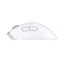 Компьютерная мышь, Razer ,DeathAdder V3 Pro - White, RZ01-04630200-R3G1, Игровая, Оптическая, до 20 000dpi, 8 кнопок, Razer Chroma™ RGB подсветка с реальными 16,8 млн настраиваемыми цветами, беспроводная, USB, 82 г Белая