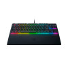 Клавиатура, Razer, Ornata V3 Tenkeyless - Russian Layout, RZ03-04881600-R3R1, Игровая, Комбинированные мембранные + механические, Программируемые клавиши, 10 Зон освещения Razer Chroma ™ RGB, Подставка для запястий, USB, Размер: 463*224*32.5 мм., Рус, Чёр
