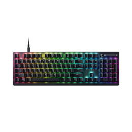 Клавиатура, Razer, Razer DeathStalker V2 (Linear Red Switch) - Russian Layout, RZ03-04500800-R3R1, Игровая, проводная, Оптико-механические переключатели Razer, Программируемые клавиши, Подсветка Chroma 16.8 млн цветов с эффектами, Рус, Чёрный