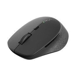 Компьютерная мышь, Rapoo, M300 Silent, 1600dpi, 2.4G, Bluetooth 3.0/4.0, Multi-mode, Беспроводной 2.4 ГГц, Эффективная дистанция 10 м., Батарейки в комплекте, До 12 месяцев на одном заряде батареек, Темно-серый