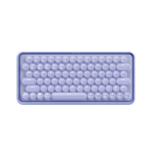 Клавиатура, Rapoo, Ralemo Pre 5, 2.4 Гц, Bluetooth 5.0, 79 клавиш, USB, Перезаряжаемая литиевая батарея, Англ/Рус, Сиреневый