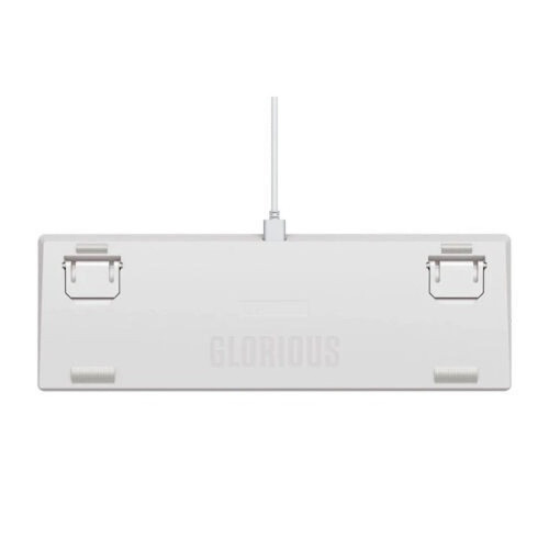 Клавиатура, Glorious, GMMK2 Compact, GLO-GMMK2-65-FOX-W, Игровая, Механические переключатели, Glorious Fox Linear Switches, RGB подсветка, Белый