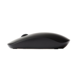 Компьютерная мышь, Rapoo, M200 Silent, Оптическая, 1300dpi, Беспроводной, 2.4 Ггц., Bluetooth 3.0/4.0, Эффективная дистанция 10 м., 1*АА, Батарейки в комплекте, Черный