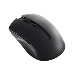 Компьютерная мышь, Rapoo, M350 Silent, Оптическая, колесо прокрутки,1600dpi, Bluetooth 3.0/4.0, Беспроводной 2.4 ГГц, Эффективная дистанция 10 м., Батарейки в комплекте, До 6 месяцев на одном заряде батареек, Тёмно серый