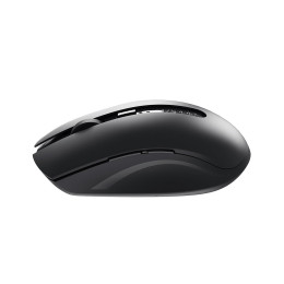 Компьютерная мышь, Rapoo, M350 Silent, Оптическая, колесо прокрутки,1600dpi, Bluetooth 3.0/4.0, Беспроводной 2.4 ГГц, Эффективная дистанция 10 м., Батарейки в комплекте, До 6 месяцев на одном заряде батареек, Тёмно серый