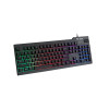 Клавиатура, Rapoo, V50S, Игровая, USB, Кол-во стандартных клавиш 104, Длина кабеля 1,8 метра, Анг/Рус/Каз, LED, 440*163*40, Чёрный