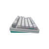 Клавиатура, Dark Project, DPKB_DAYLIGHT_87_ANSI_UA, ALU87A Daylight, Игровая, Механическая, TKL, g3ms Zircon switches, USB, Подсветка RGB, Размер: 362 x 136 x 42 мм., Анг/Рус, Серый