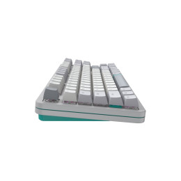 Клавиатура, Dark Project, DPKB_DAYLIGHT_87_ANSI_UA, ALU87A Daylight, Игровая, Механическая, TKL, g3ms Zircon switches, USB, Подсветка RGB, Размер: 362 x 136 x 42 мм., Анг/Рус, Серый