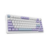 Клавиатура, Ajazz, AK820/MAX/Magnetic/PWB, AK820 MAX, Игровая, Механическая, 75%, Magnetic Switches, USB, Подсветка RGB, Размер: 333 x 143 x 20,5 мм., Анг/Рус, Белый