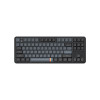 Клавиатура, Dark Project, DPKB_MIDNIGHT_87_ANSI_UA, ALU87A Midnight, Игровая, Механическая, TKL, g3ms Zircon switches, USB, Подсветка RGB, Размер: 362 x 136 x 42 мм., Анг/Рус, Чёрный