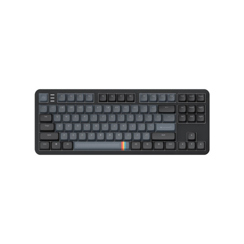 Клавиатура, Dark Project, DPKB_MIDNIGHT_87_ANSI_UA, ALU87A Midnight, Игровая, Механическая, TKL, g3ms Zircon switches, USB, Подсветка RGB, Размер: 362 x 136 x 42 мм., Анг/Рус, Чёрный