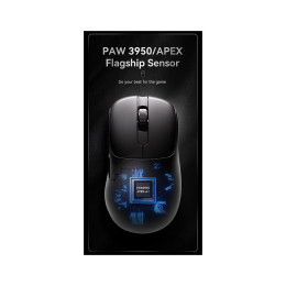Компьютерная мышь, Ajazz, AJ179/PRO/Black, AJ179 PRO, Оптическая, Сенсор PixArt PAW3395, до 26000 DPI, Беспроводная, USB, 2,4 ГГц, Bluetooth, Чёрный