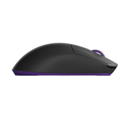 Компьютерная мышь, Dark Project, DPP_Novus_PRO_BB, Novus Pro, Игровая, Оптическая, 26000dpi, 650 IPS, 6 кнопок, Беспроводная, USB, 2,4 ГГц, Чёрно-Фиолетовый