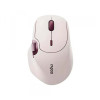 Компьютерная мышь, Rapoo, MT560, 4000dpi, Bluetooth 5.0, Беспроводной 2.4 ГГц, Эффективная дистанция 10 м., Литиевая батарея, Бело фиолетовый