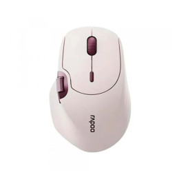 Компьютерная мышь, Rapoo, MT560, 4000dpi, Bluetooth 5.0, Беспроводной 2.4 ГГц, Эффективная дистанция 10 м., Литиевая батарея, Бело фиолетовый