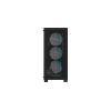 Корпус Ocypus Gamma C70 BK ARGB ATX/mATX/ITX 2xUSB, Черный, Предустановленно 4x120мм ARGB Fans, Gamma-C70-BKG400XX-GL