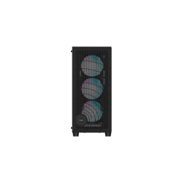 Корпус Ocypus Gamma C70 BK ARGB ATX/mATX/ITX 2xUSB, Черный, Предустановленно 4x120мм ARGB Fans, Gamma-C70-BKG400XX-GL