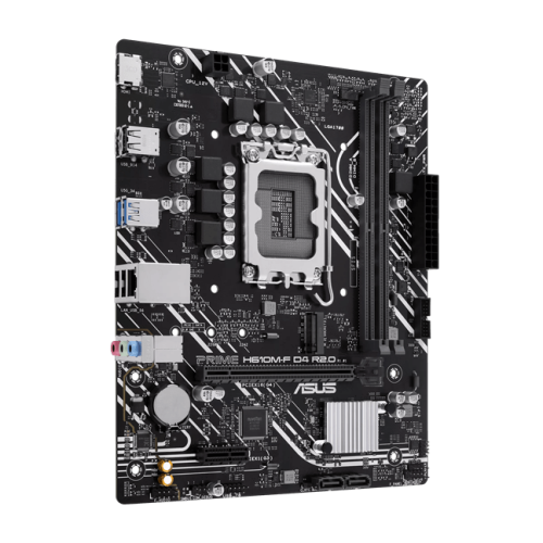 Материнская плата ASUS PRIME H610M-F D4 R2.0, LGA1700 2xDDR4 2xSATA3 1xM.2 1xHDMI mATX